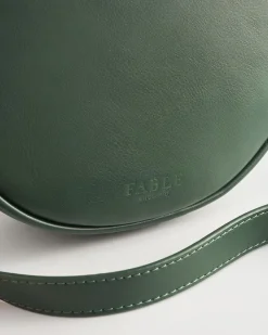 Cross Body Bags|Embroidered Bags-Fable England Fable Chloe Fawn Circle Bag