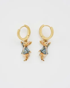 Earrings-Fable England x Peter Rabbit Huggie Earrings