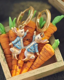 Earrings-Fable England x Peter Rabbit Huggie Earrings
