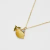 Necklaces-Fable England x Peter Rabbit Lemon Necklace