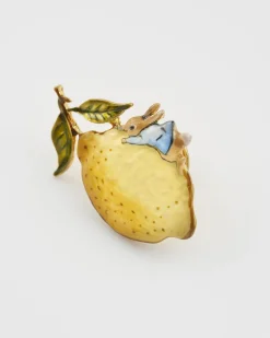 Pins & Brooches-Fable England x Peter Rabbit Lemon Brooch