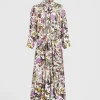 Kimonos-Fable England Floral Engravings Kimono