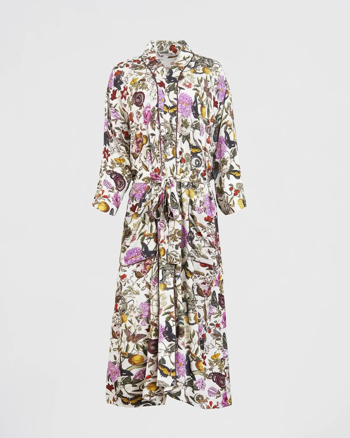 Kimonos-Fable England Floral Engravings Kimono
