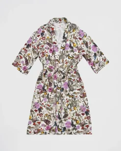 Kimonos-Fable England Floral Engravings Kimono