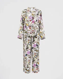 Pajamas-Fable England Floral Engravings Pajamas