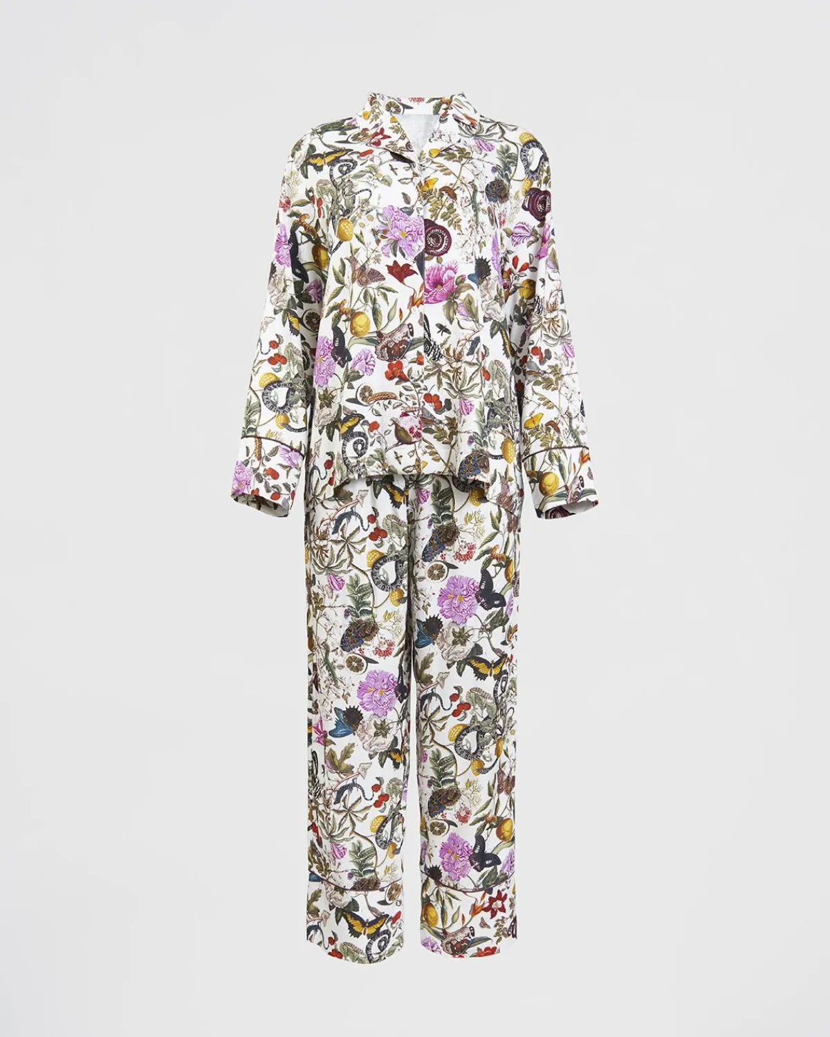 Pajamas-Fable England Floral Engravings Pajamas