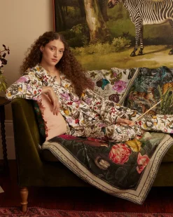 Pajamas-Fable England Floral Engravings Pajamas