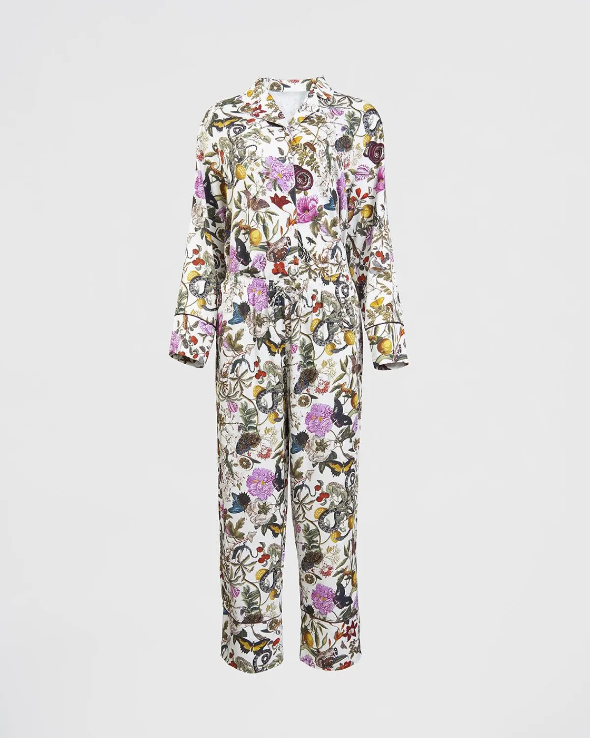 Pajamas-Fable England Floral Engravings Pajamas
