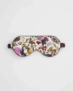 Sleep Masks-Fable England Floral Engravings Sleep Mask