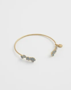 Bracelets & Bangles-Fable England Forget-Me-Not Bangle