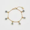 Bracelets & Bangles-Fable England Forget-Me-Not Bracelet