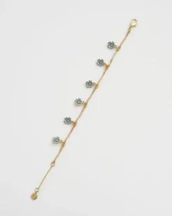 Bracelets & Bangles-Fable England Forget-Me-Not Bracelet