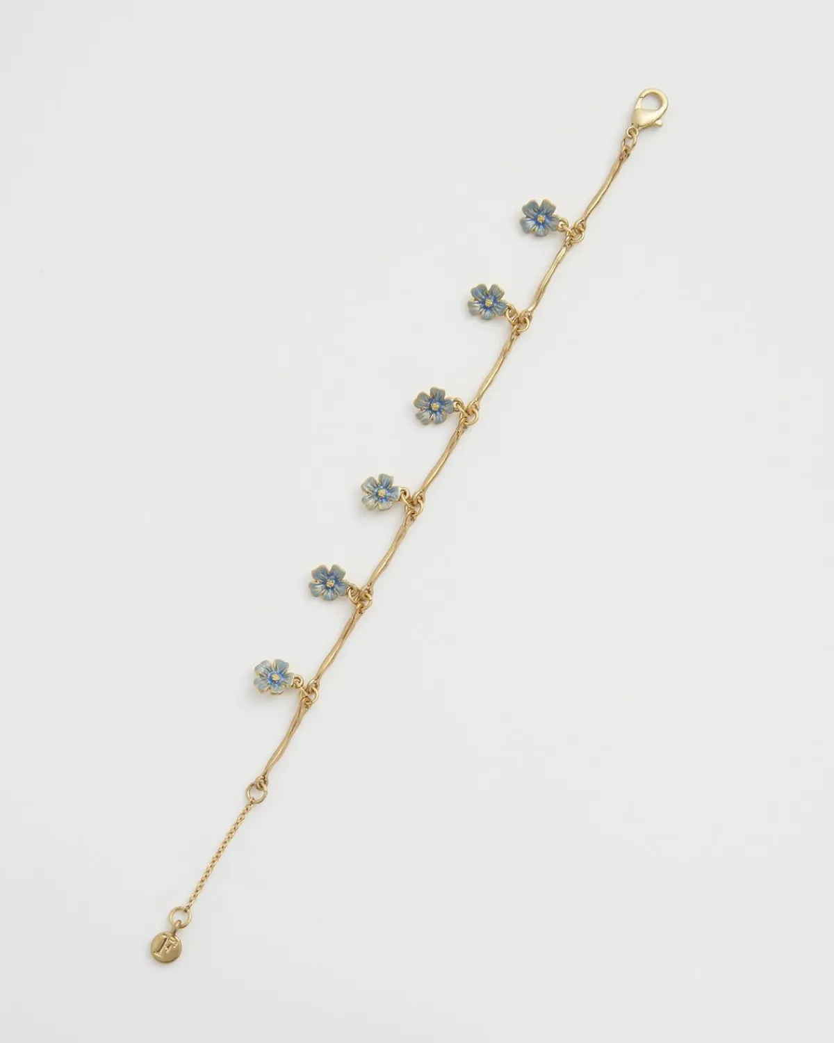 Bracelets & Bangles-Fable England Forget-Me-Not Bracelet
