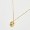Necklaces-Fable England Four Leaf Clover & Pearl Necklace