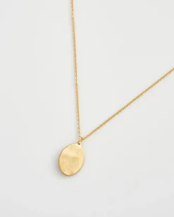 Necklaces-Fable England Four Leaf Clover & Pearl Necklace