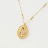 Zodiac Collection|Necklaces-Fable England Gemini Zodiac Necklace