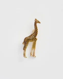 Pins & Brooches-Fable England Giraffe Brooch
