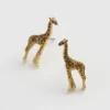 Earrings-Fable England Giraffe Stud Earrings