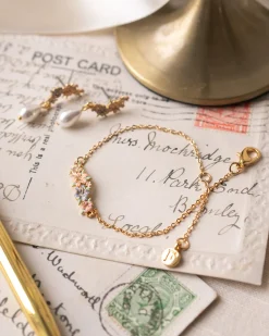 Bracelets & Bangles-Fable England Hibiscus Bracelet