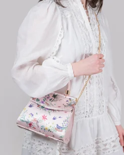 Clutch & Evening Bags|Cross Body Bags-Fable England High Tea Mini Top Handle Tote