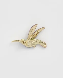 Pins & Brooches-Fable England Hummingbird Brooch