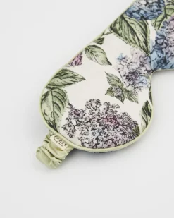 Sleep Masks-Fable England Hydrangea Ivory Sleep Mask