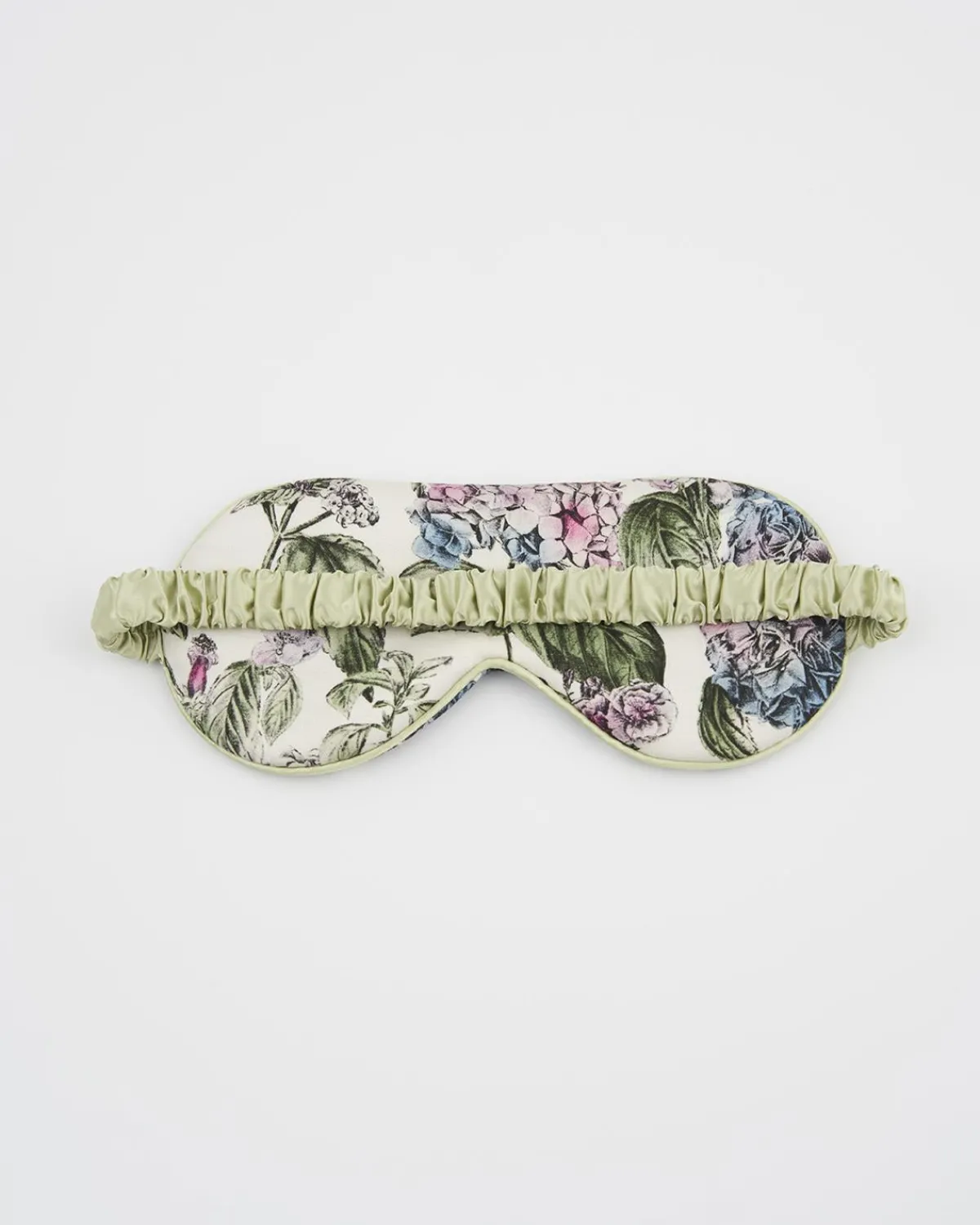 Sleep Masks-Fable England Hydrangea Ivory Sleep Mask