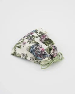 Sleep Masks-Fable England Hydrangea Ivory Sleep Mask