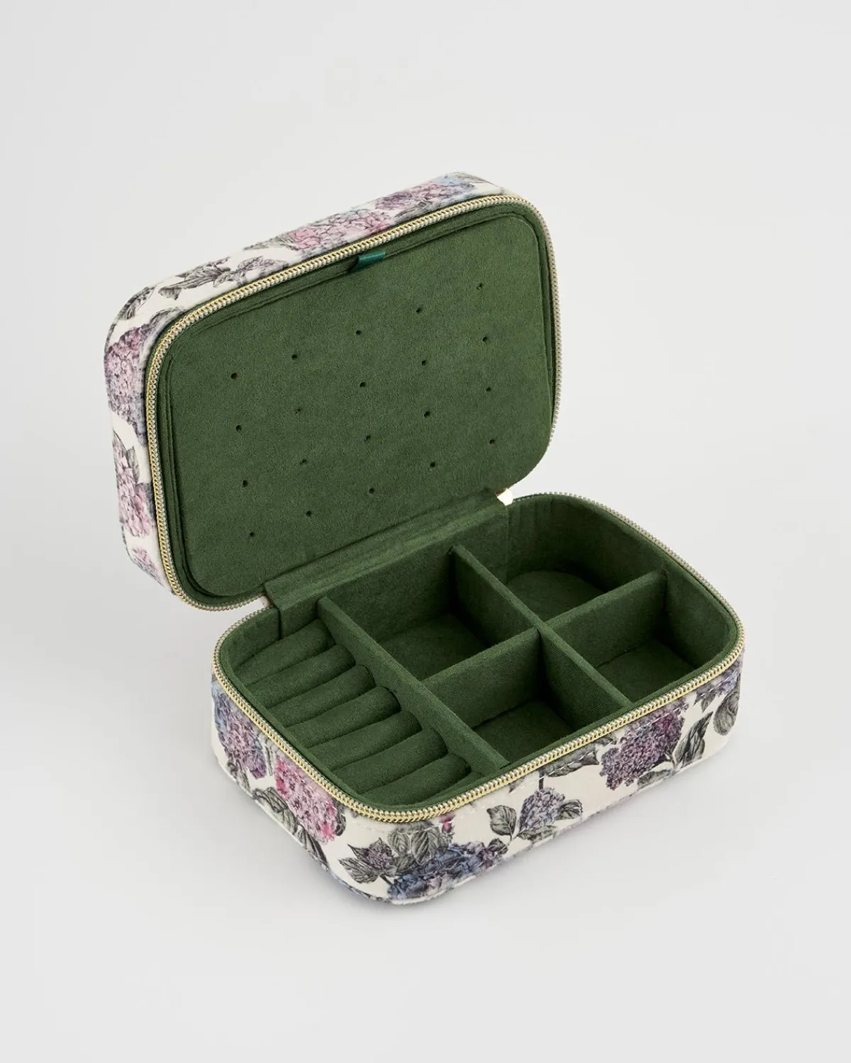 Jewelry Boxes-Fable England Hydrangea Large Jewelry Box