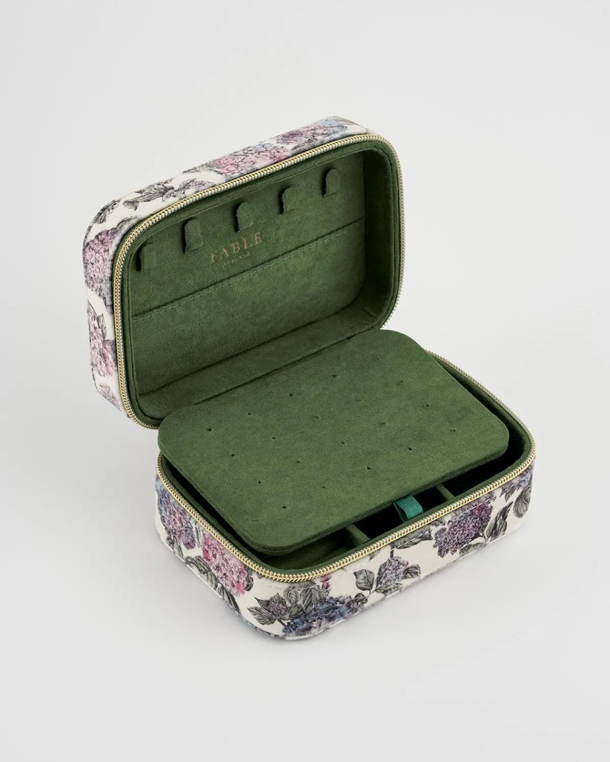 Jewelry Boxes-Fable England Hydrangea Large Jewelry Box