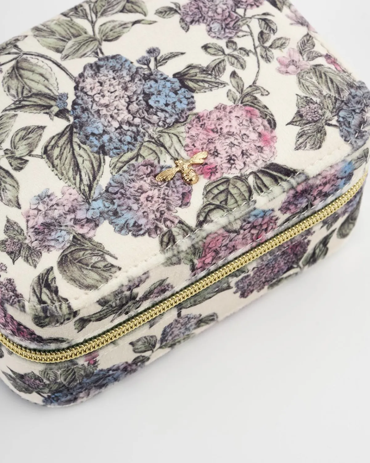 Jewelry Boxes-Fable England Hydrangea Large Jewelry Box
