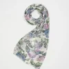 Lightweight Scarves-Fable England Hydrangea Light Weight Scarf