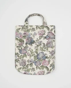 Work Bags|Tote Bags-Fable England Hydrangea Shopper Tote Bag