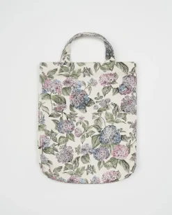 Work Bags|Tote Bags-Fable England Hydrangea Shopper Tote Bag
