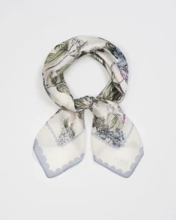 Square Scarves-Fable England Hydrangea Square Scarf