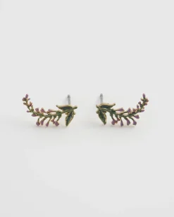 Earrings-Fable England Lavender Earrings
