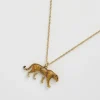 Necklaces-Fable England Leopard Necklace