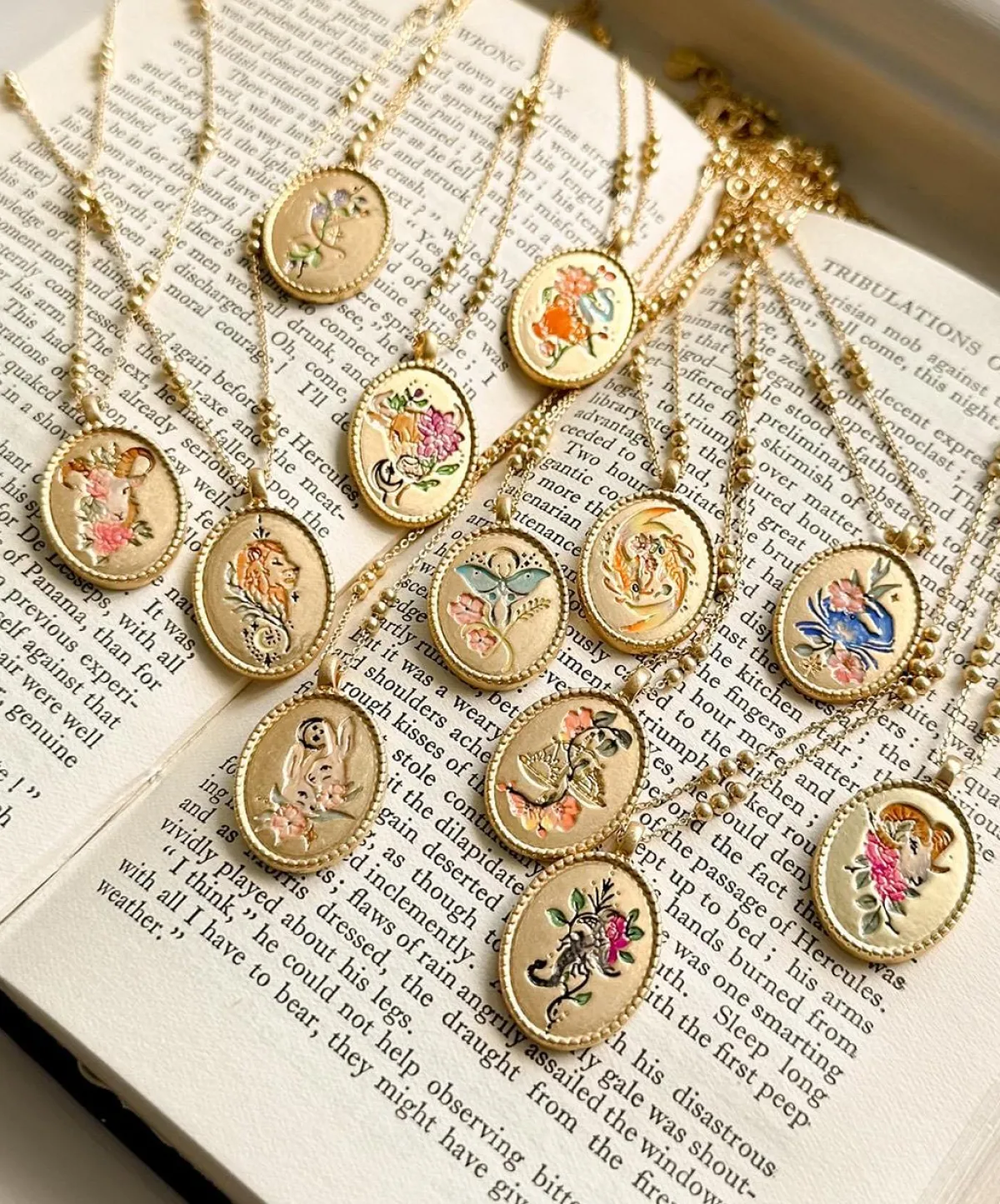 Necklaces|Zodiac Collection-Fable England Libra Zodiac Necklace