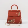 Bracelets & Bangles|Clutch & Evening Bags-Fable England Lovebirds Mini Top Handle Tote
