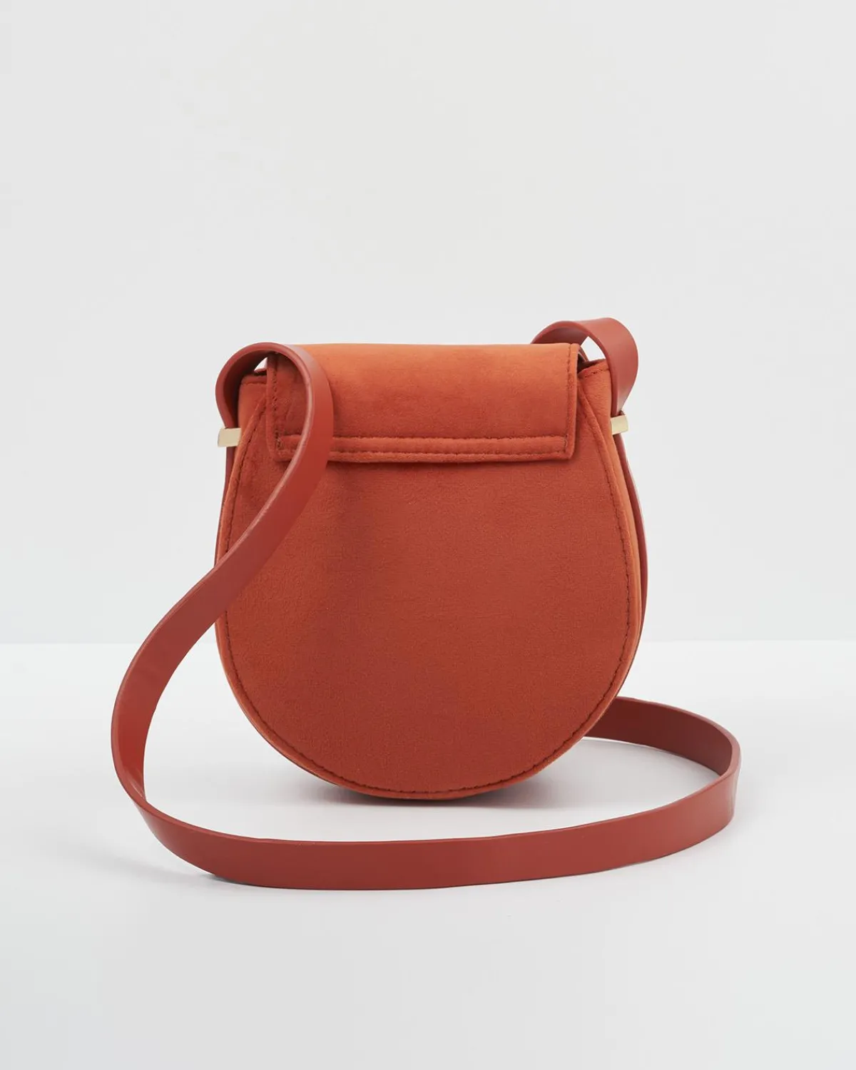Cross Body Bags|Embroidered Bags-Fable England Lovebirds Saddle Purse