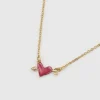 Necklaces-Fable England Lovestruck Heart Necklace