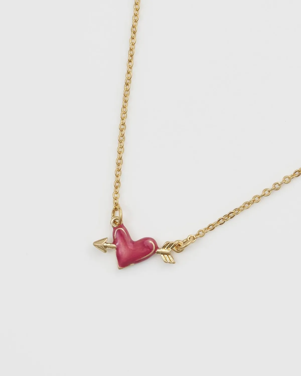 Necklaces-Fable England Lovestruck Heart Necklace