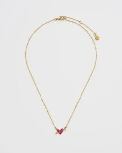 Necklaces-Fable England Lovestruck Heart Necklace