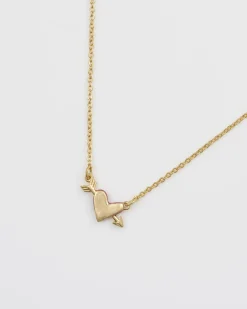 Necklaces-Fable England Lovestruck Heart Necklace