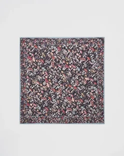 Square Scarves-Fable England Magical Mushroom Square Scarf