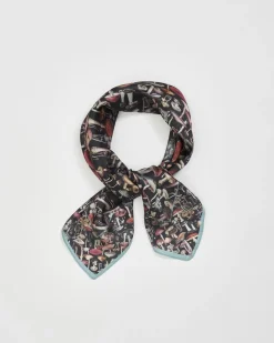 Square Scarves-Fable England Magical Mushroom Square Scarf