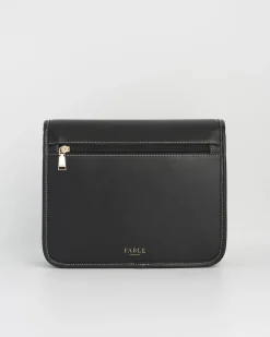 Work Bags|Satchel Bags-Fable England Magical Mushrooms Black Satchel