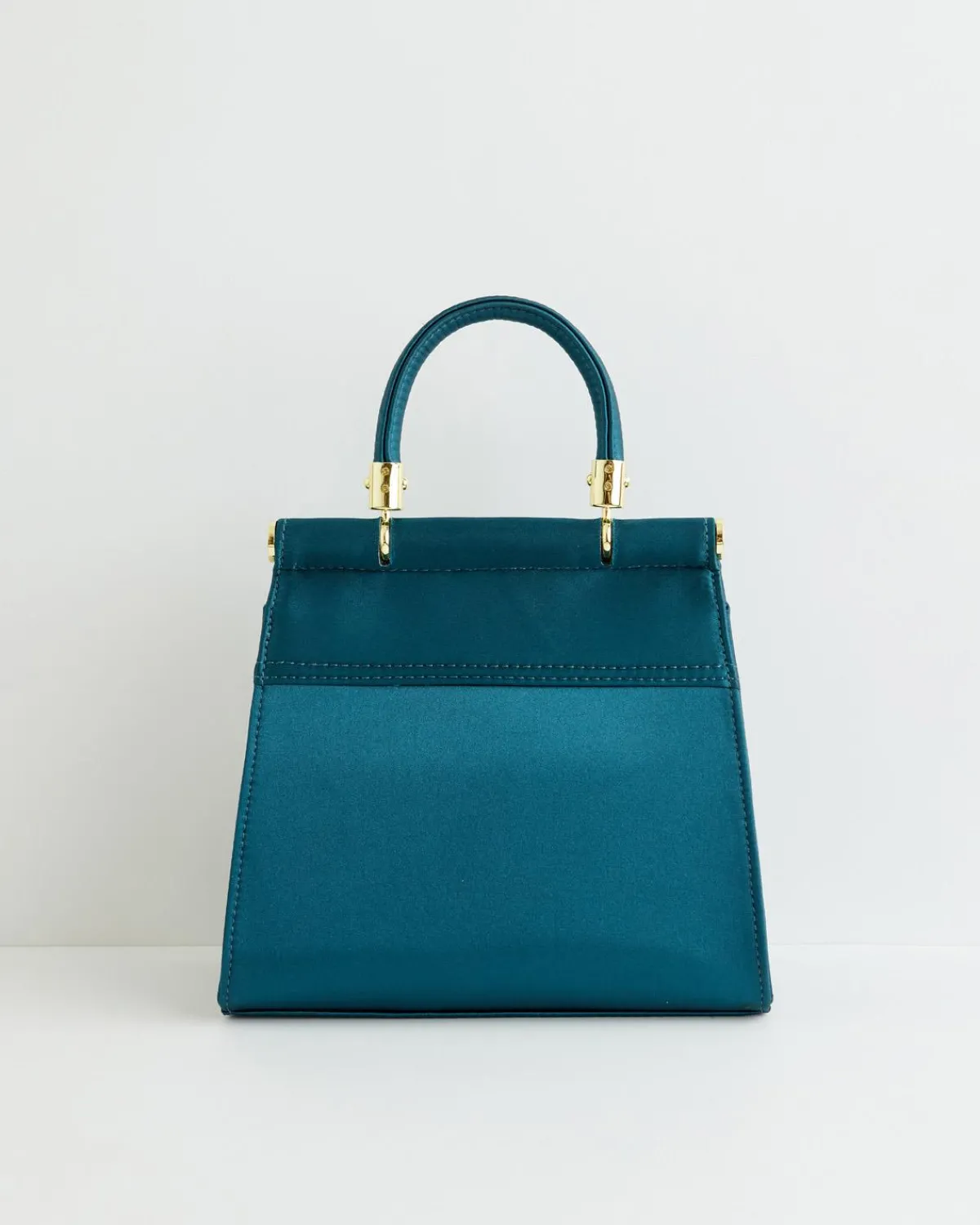 Bracelets & Bangles|Clutch & Evening Bags-Fable England Morning Song Kingfisher Mini Teal Tote