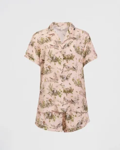 Pajamas-Fable England Morning Song Short Pyjamas