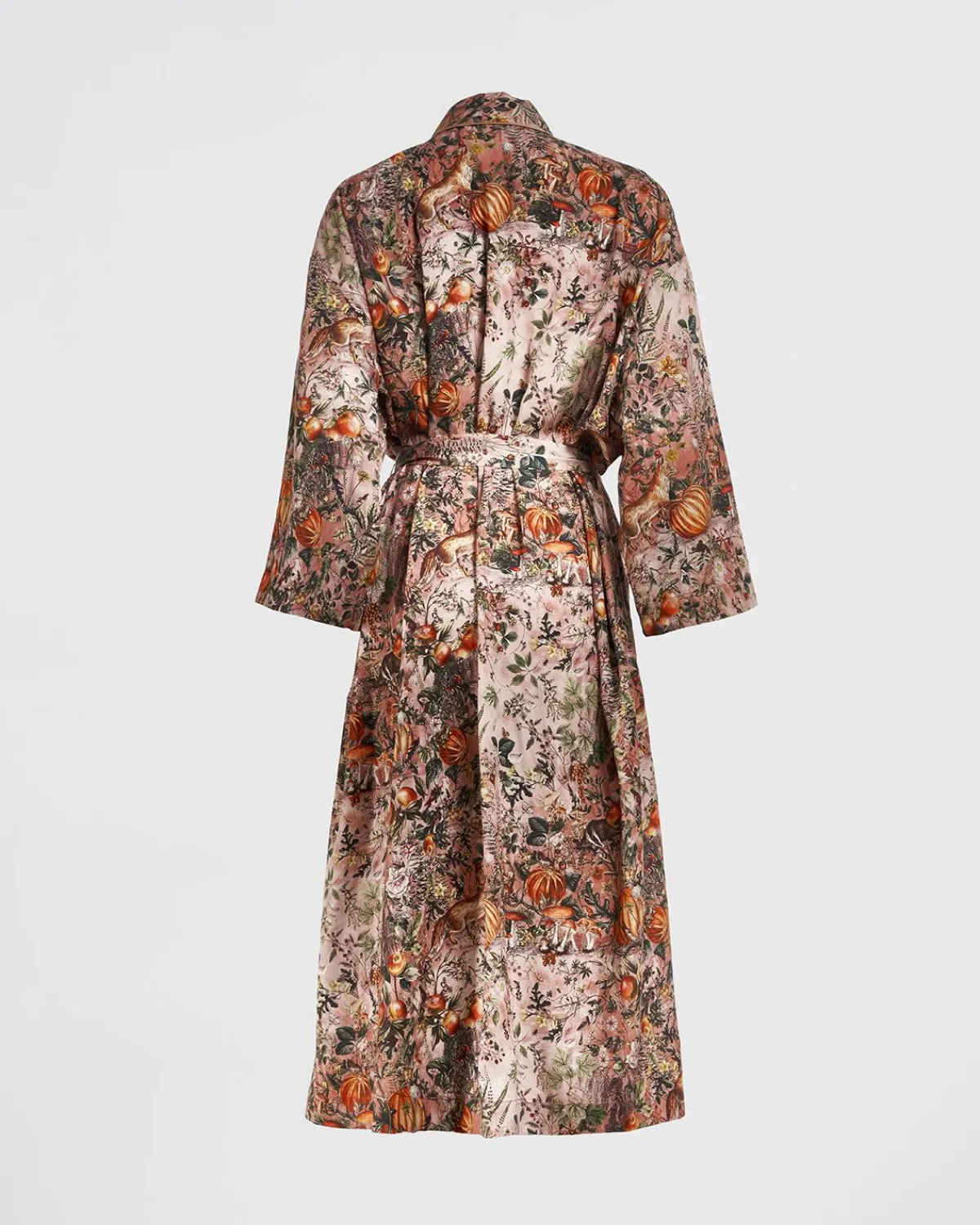 Kimonos-Fable England Nocturnal Garden Kimono Pink Lady